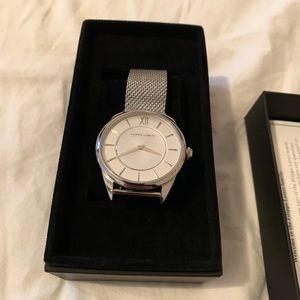 Filippo Loreti Silver Mesh Watch